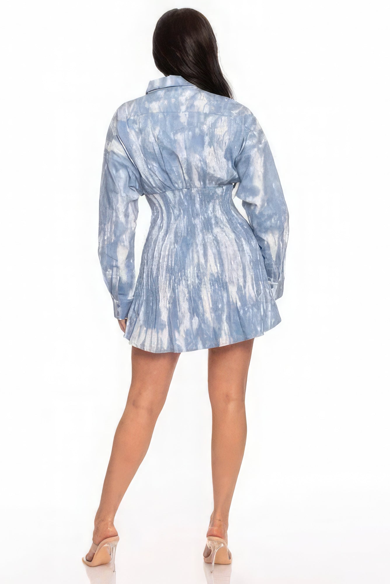 Tie Dye Mini Dress - Exotic Bear Boutique 
